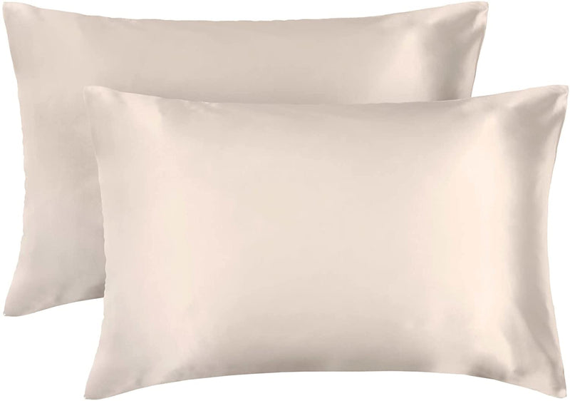 Lewis's Satin Feel 2 Pack Pillowcases - Pink