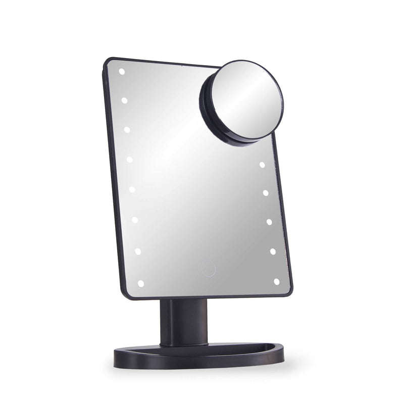 Make Up Mirror with Magnifying Round Mirrors 27x16.5x12cm