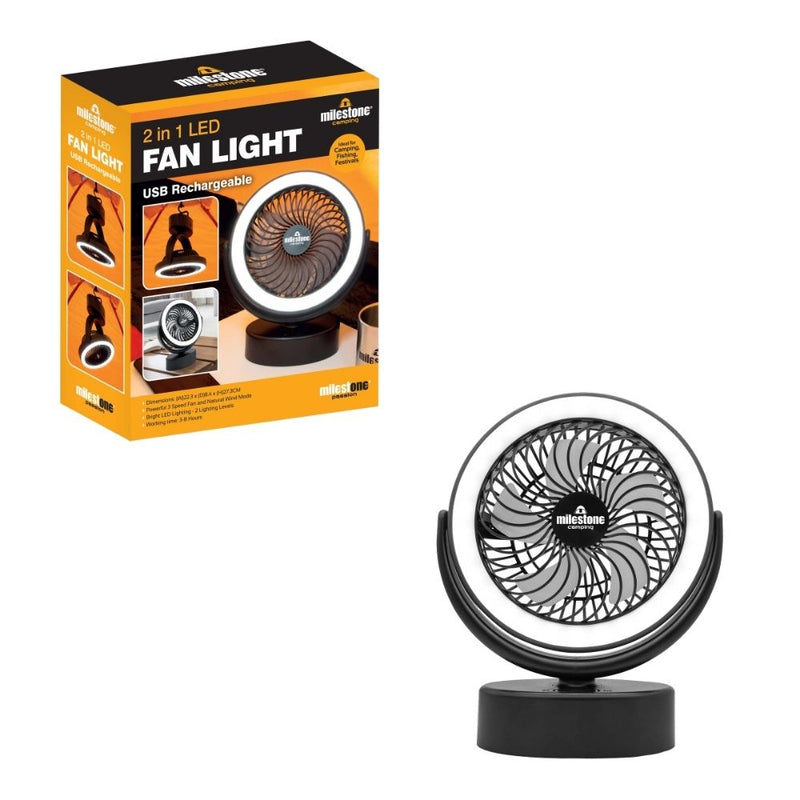 Milestone Fan and Light 2 in 1