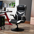 Vinsetto Gaming Chair Ergonomic Computer Chair with Adjustable Height Pedestal Base