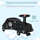 Kids Ride On Wiggle Car - Black