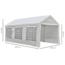 Outsunny Party Canopy White