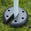 Outsunny Canopy Weight Plate -  Suitable for 20x20mm to 30x30mm