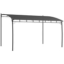 Outsunny 3 x 4m Metal Pergola, Outdoor Gazebo UV-Resistant Sun Shade Shelter