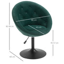 HOMCOM Accent Chair - Green