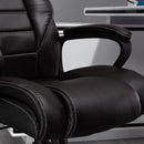Vinsetto High Back Brown Executive Office Chair 6- Point Vibration Massage Extra Padded Swivel Ergonomic Tilt Desk Seat