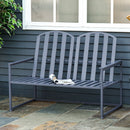 Outsunny Garden Bench = Grey