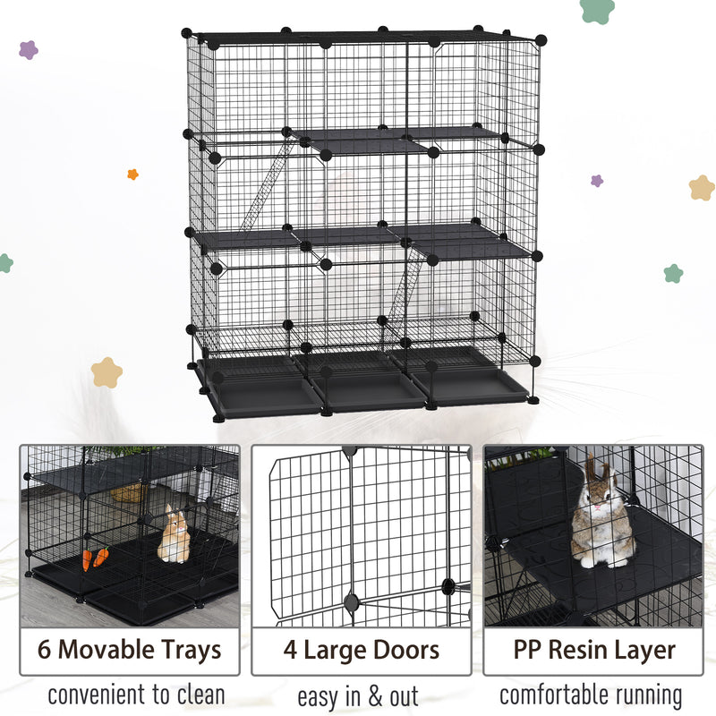 Pawhut Small Animal Cage