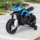 Kids Electric Ride On Motorbike Scooter 6V - Blue