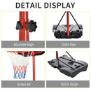 Basketball Hoop Stand with Durable Net