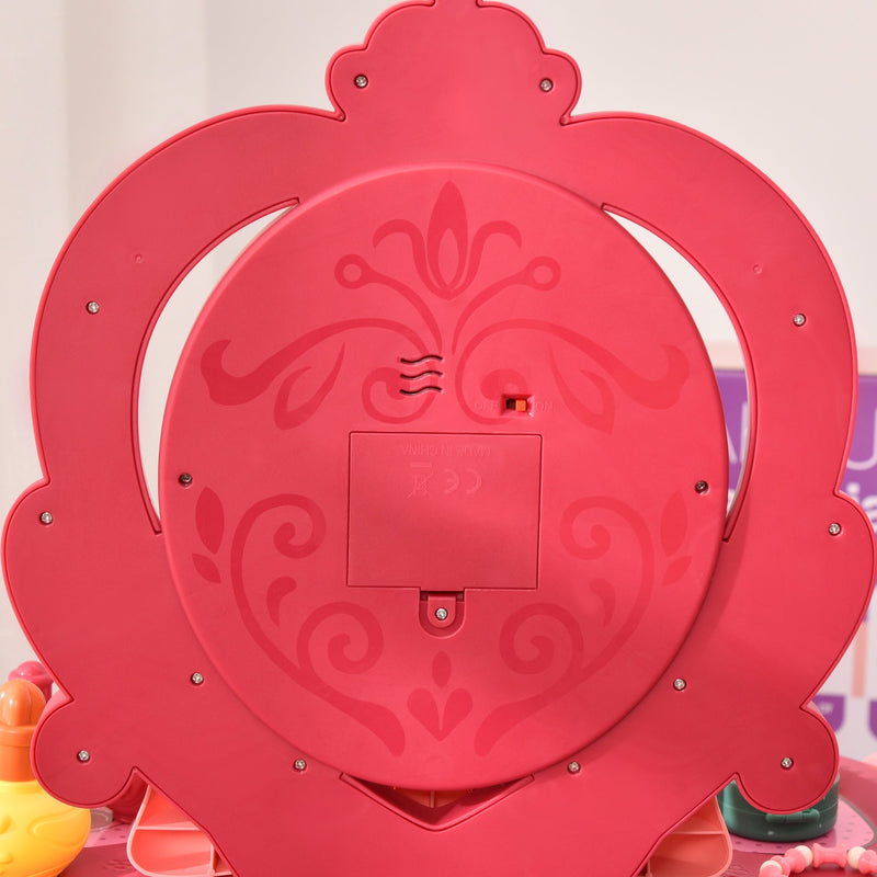 Children's 36 Pcs Beauty Dressing Table & Stool