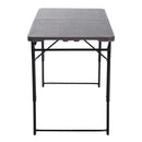 Folding Lightweight Picnic Table - Brown