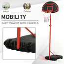 Basketball Hoop Stand with Durable Net