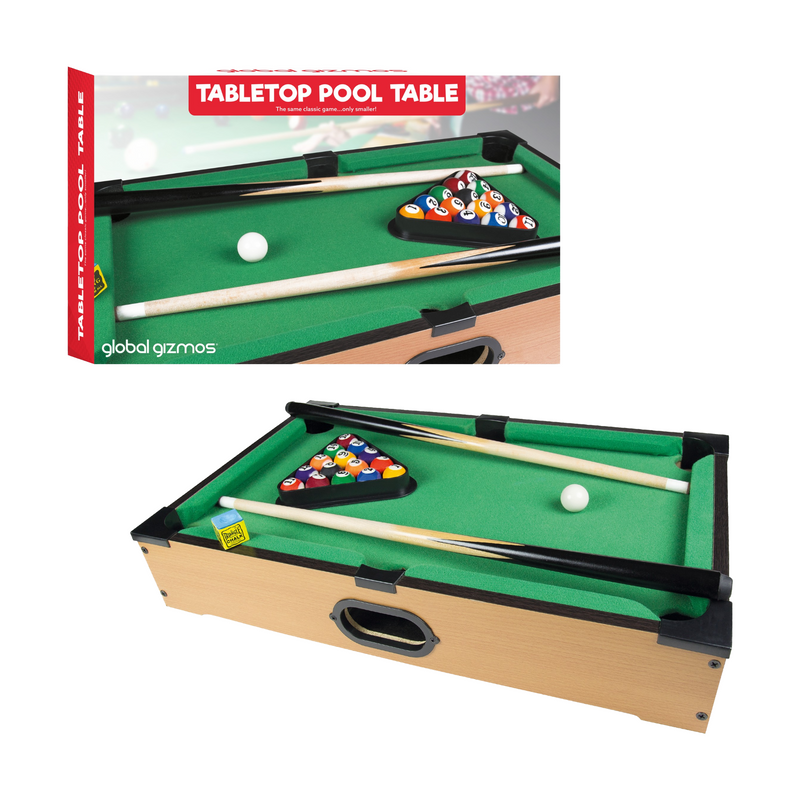 Table Top Pool Table - 32x51x9cm