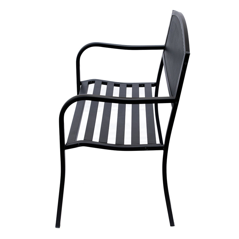 Outsunny Garden Bench - Black