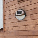 Silver & Stone Solar Bronze Copper Fence Lights Pack of 6