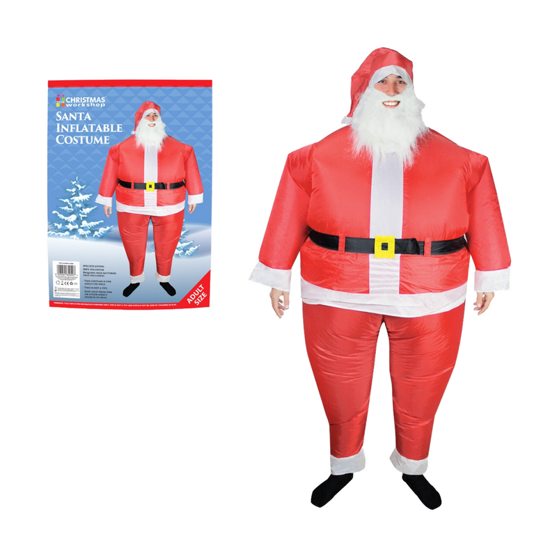 Christmas Inflatable Adult Santa Costume