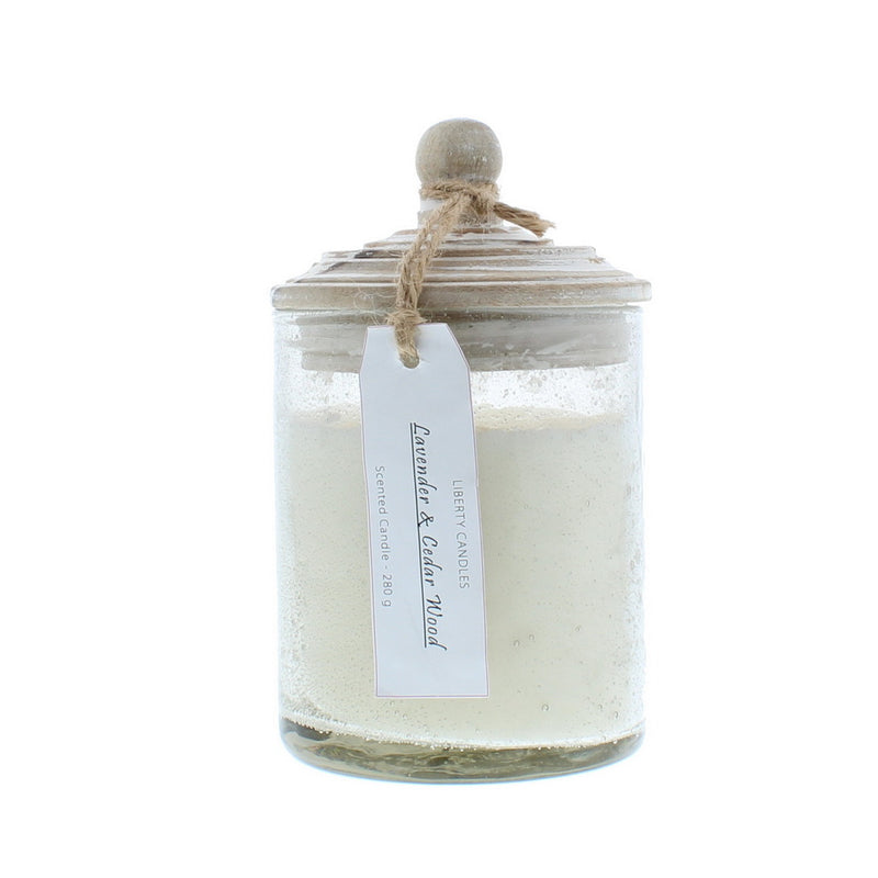 Liberty Candle Lavender  Cedar Wood Candle 280g