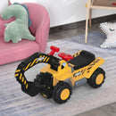 Kids Ride On Excavator - Yellow / Black
