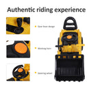 HOMCOM Kids Ride On Toy Bulldozer Digger 3 in 1