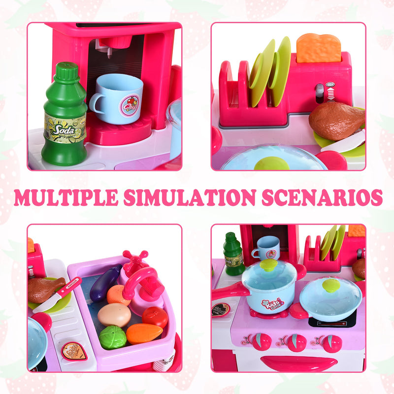 38 Piece Kids Kitchen Play set