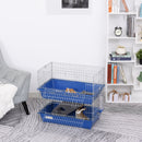 Pawhut Two Tier Small Animal Cage