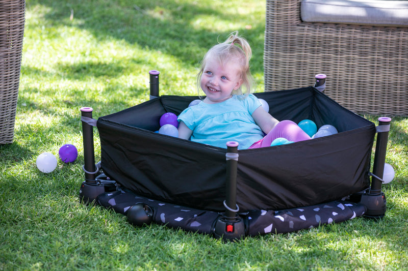 Okiedog 3-in-1 Trampoline - Black