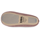 Totes Sparkle Velour Ballet Womens Slippers - Pink