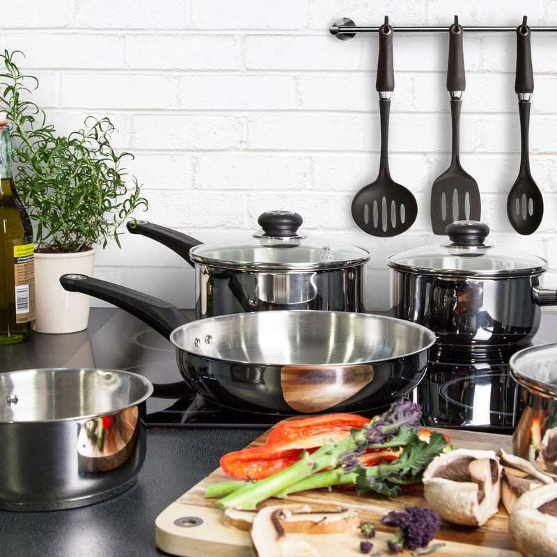 Morphy Richards Stainless Steel Pan Set 5 Piece