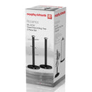Morphy Richards Accents Mug Tree Towel Pole Set Black