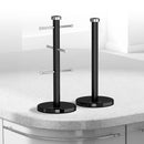 Morphy Richards Accents Mug Tree Towel Pole Set Black