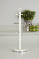 Morphy Richards Dune 6 Cup Mug Tree - Ivory Cream
