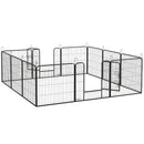 Heavy Duty Puppy Play Pen, 12 Panels Pet Exercise Pen, for Indoors, Outdoors