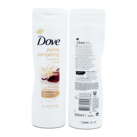 Dove Purely Body Lotion with Shea Butter & Vanilla
