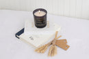 Black Diamond Ambient Candle 7oz Black Glass Jar Caribean Splash