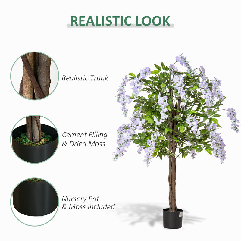 Wisteria Flower Tree - Artificial Plant