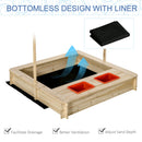 Outsunny Kids Sandbox