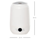 HOMCOM De Humidifier 5L - White