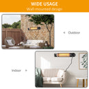 Outsunny 2000W Electric Patio Heater Wall Mounted Heater