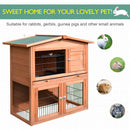 Pawhut Multi Level Rabbit Hutch