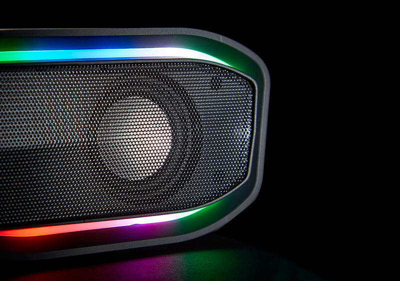 Akai Bluetooth Gaming LED Soundbar Black