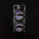 Akai Vibes Dual 6.5inch Bluetooth Portable Party Speaker Black