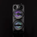 Akai Vibes Dual 6.5inch Bluetooth Portable Party Speaker Black