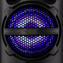 Akai Vibes Dual 6.5inch Bluetooth Portable Party Speaker Black