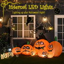 Halloween Inflatable Pumpkin and Cat Display with Lights 1.2m
