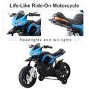 Kids Electric Ride On Motorbike Scooter 6V - Blue