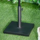 Outsunny Black Square Umbrella Base