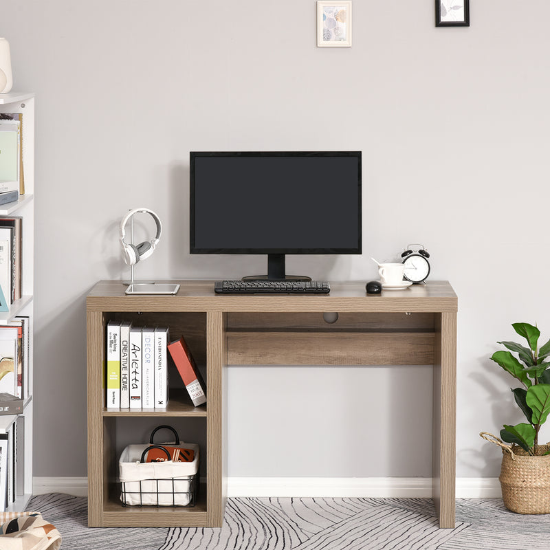Desk With Shelves