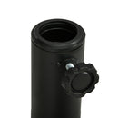 Outsunny 18kg Concrete Parasol Base With Rattan Effect Heavy Duty Umbrella Stand