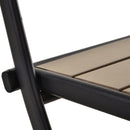 Outsunny Garden Bistro  Set- Black & Brown
